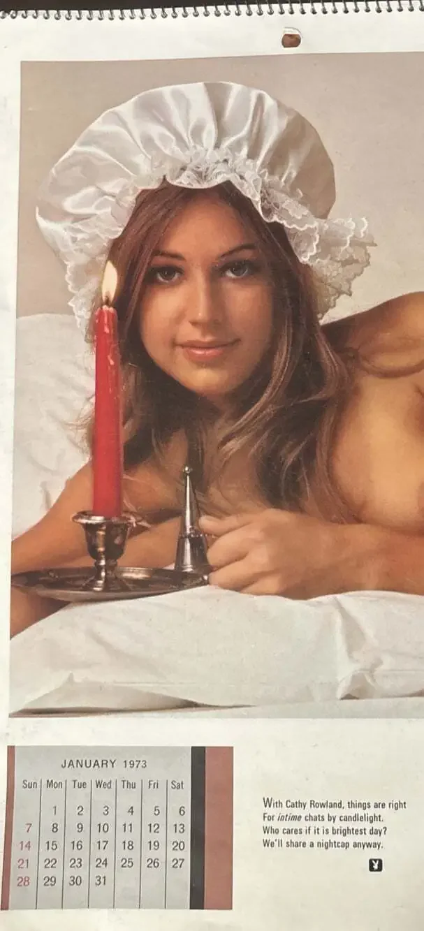 1973 Playboy Wall Calendar
